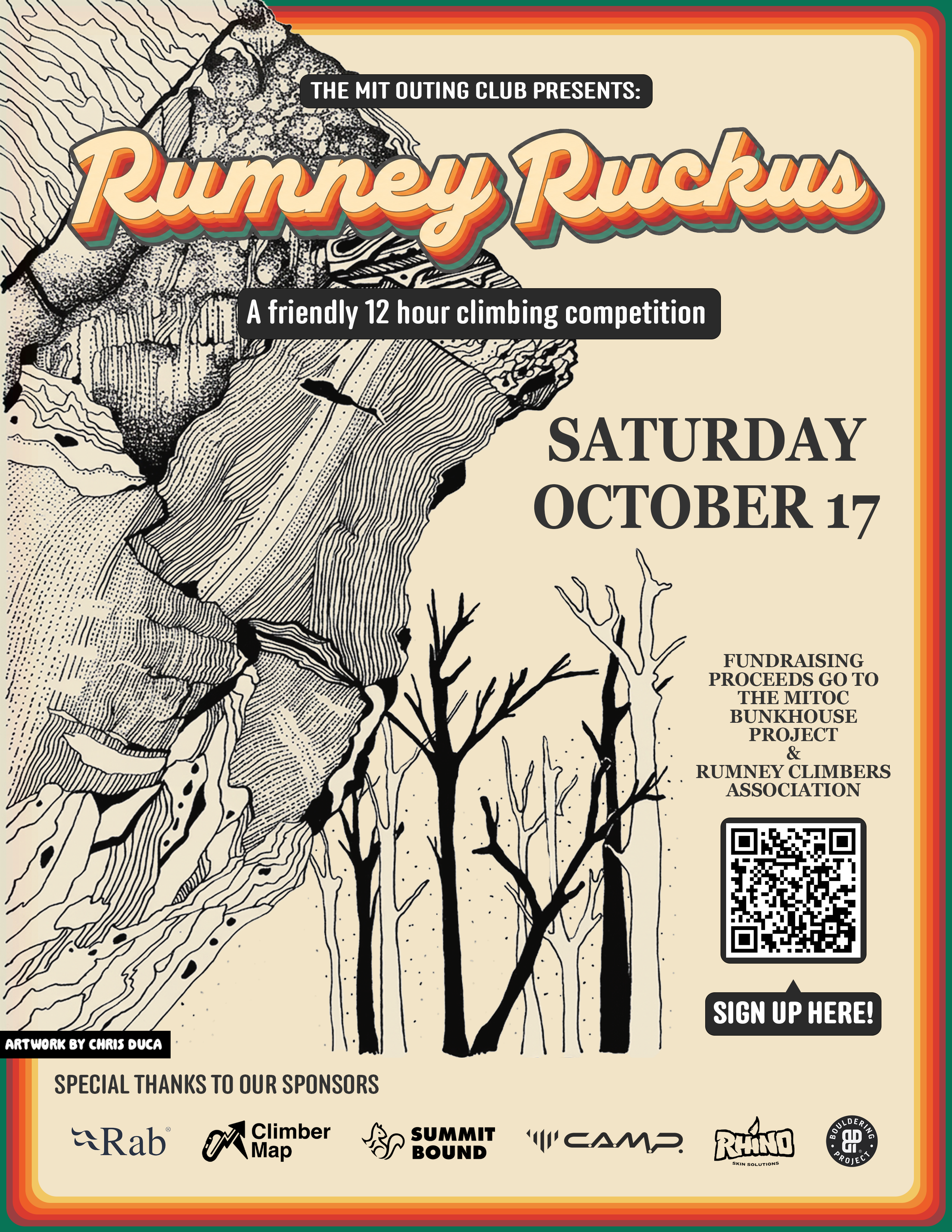 Rumney Ruckus 2026 Poster